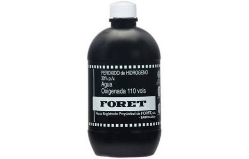 Agua oxigenada foret 110 v 500 ml