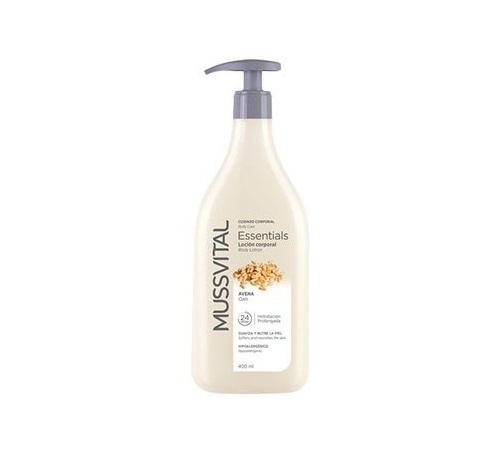 Mussvital essentials gel de baño con extratamiento avena (1 envase 750 ml)