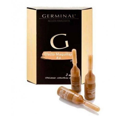 Germinal accion inmediata efecto maquillaje (3 ampollas 3 ml)