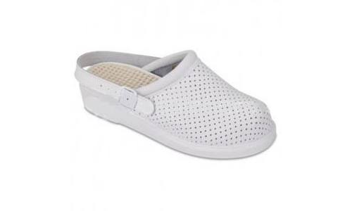 Zuecos - hankshoes micromasaje (blanco t-41)