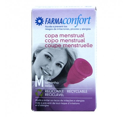 Farmaconfort copa menstrual (1 unidad talla m)