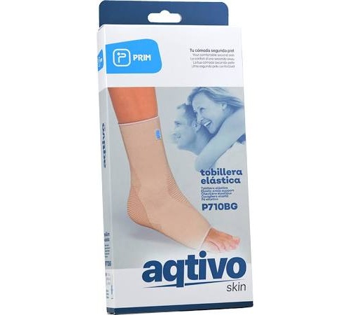 Tobillera elastica - prim aqtivo skin (1 unidad talla s)