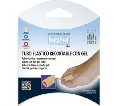 Tubo elastico recortable - herbi feet con gel (t- s)