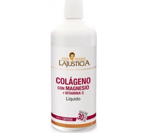 Colageno mag+vit c  sabor cereza lajusticia 1000