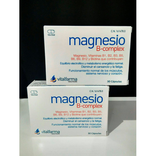 Magnesio b complex (30 capsulas)