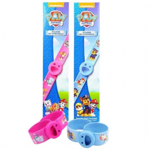 Paw patrol pulsera de citronella (1 pulsera 2 recambio)