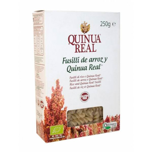 Fusili arroz y quinoa quinua real 250g