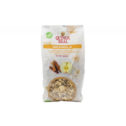 Granola quinoa real manzana y canela