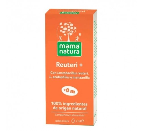 Mama natura reuteri + (gotas orales 7 ml)