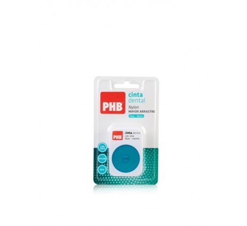 Phb fluor menta - seda dental nylon con cera (50 m)