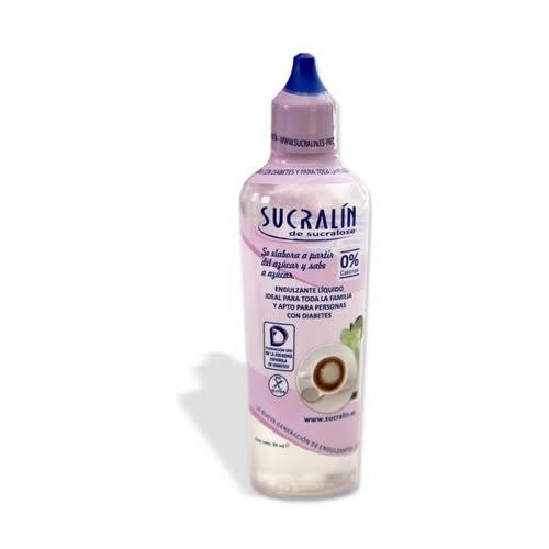 Sucralin de sucralosa endulzante (1 envase 84 ml)