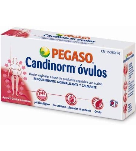 Candinorm ovulos vaginales (10 ovulos 2 g)