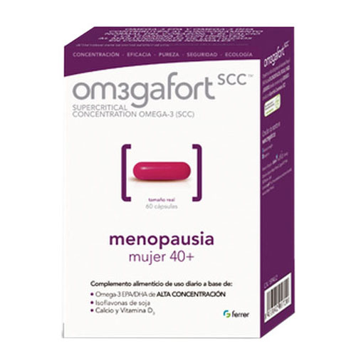 Om3gafort menopausia - omegafort (60 capsulas)