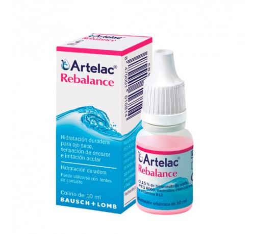 Artelac rebalance multidosis (1 envase 10 ml)