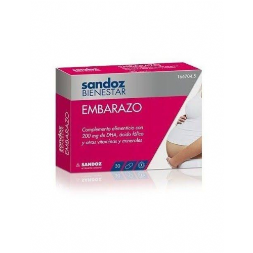 Sandoz bienestar embarazo (30 capsulas)