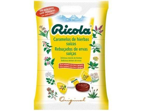 Ricola caramelos sin azucar (1 bolsa 70 g sabor eucaliptus)