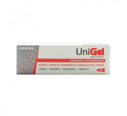 Unigel hidrogel (1 tubo 5 g)