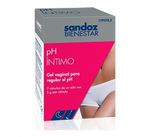 Sandoz bienestar ph intimo (7 canulas)