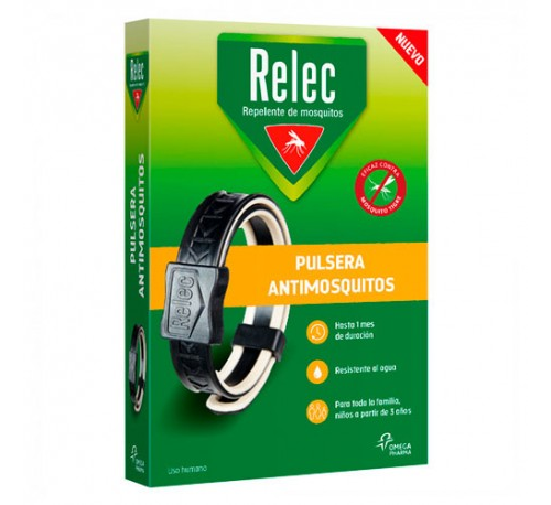 Relec pulsera repelente adultos