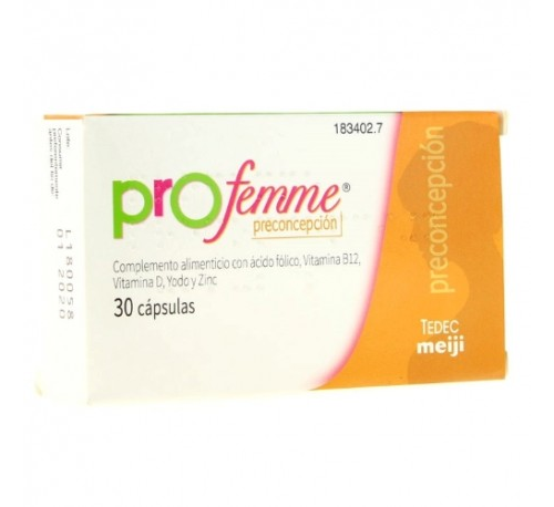 Profemme preconcepcion (30 capsulas)