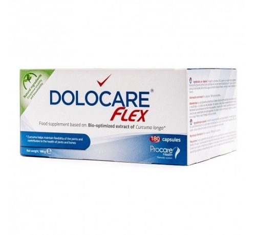 Dolocare flex (180 capsulas)