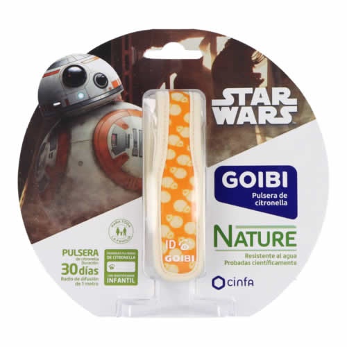 Goibi pulsera antimosquitos citronella star wars