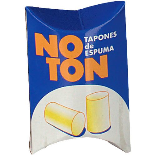 Tapones oidos gomaespuma - noton (2 unidades)