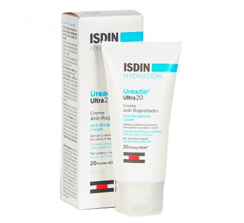 Isdin hydratation ureadin ultra 20 - crema antirugosidades (1 envase 50 ml)