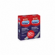 Durex sensitivo contacto total - preservativos (12 preservativos 2 cajas)