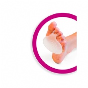 Almohadilla metatarsal - comforsil silicona (anillo reforzado 2 u)