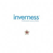 Inverness pendiente acero inoxidable (120c flor natural rosa)