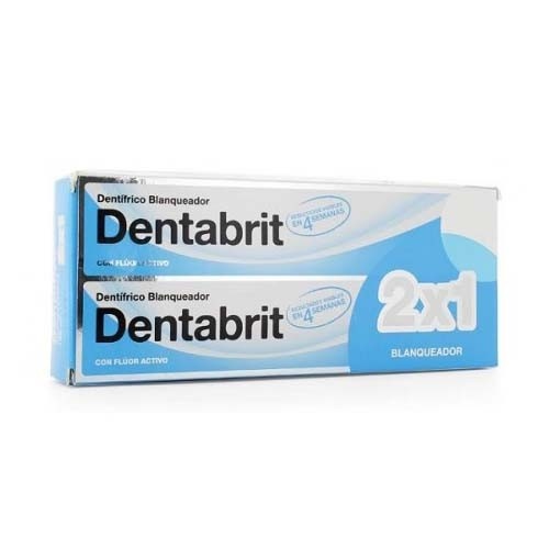 Dentabrit blanqueador (2 tubos 125 ml)