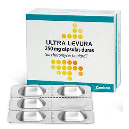 ULTRA-LEVURA 250 MG CAPSULAS DURAS, 10 cápsulas