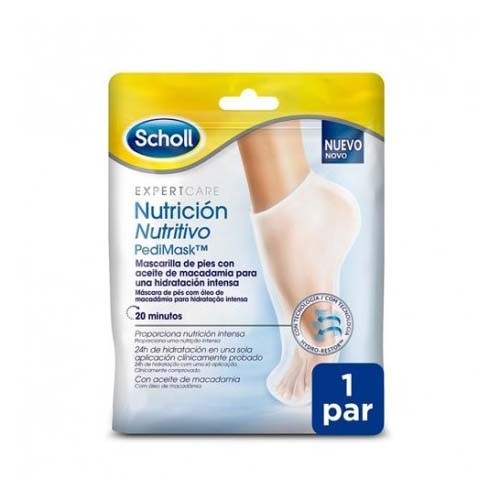 Scholl pedimask mascarilla nutritiva pies (1 par)