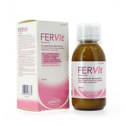 Fervit solucion oral (1 envase 120 ml)