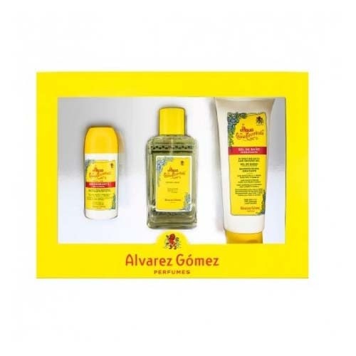 Estuche linea concentrada colonia + desodorante + gel - alvarez gomez (1 envase 150 ml + 1 envase 75