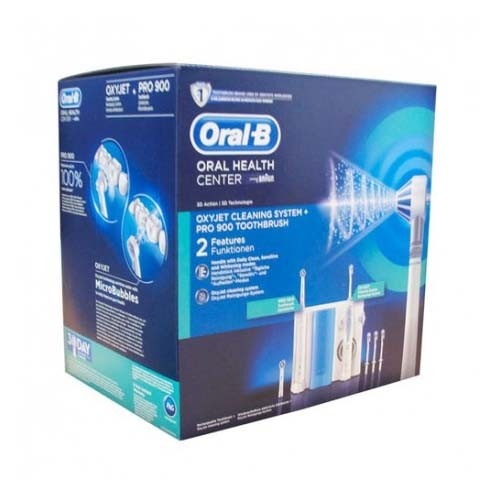 Cepillo dental electrico - oral b oxyjet + pro900 centro dental