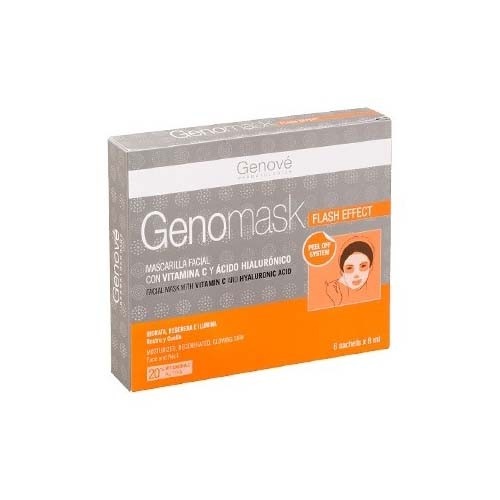 Genomask mascarilla facial con vitamina c (monodosis 1 envase 8 ml)