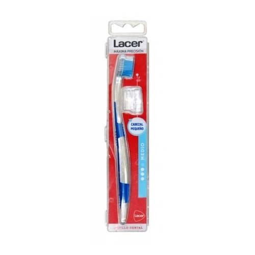 Cepillo dental adulto - lacer cabezal pequeño (medium)