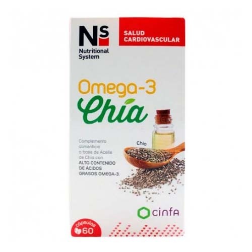 Ns cardioprotect omega-3 (60 capsulas)