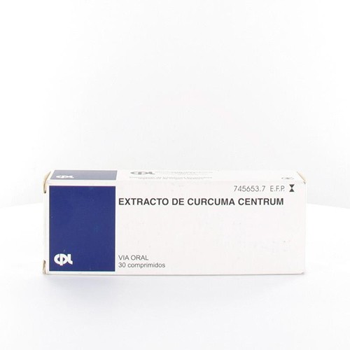 EXTRACTO DE CURCUMA CENTRUM 100 mg COMPRIMIDOS, 30 comprimidos