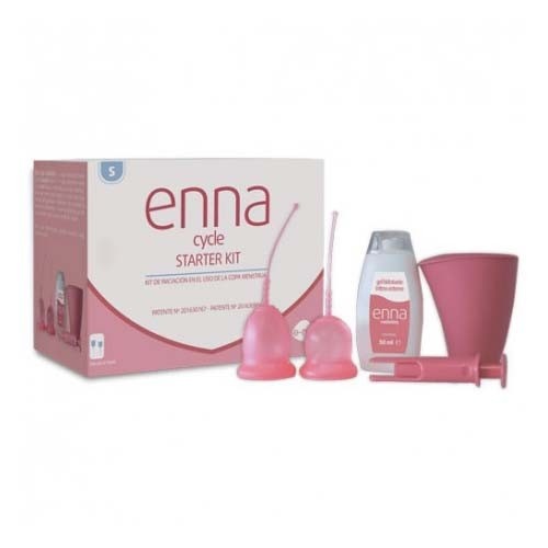 Copa menstrual - enna cycle starter (1 unidad kit)