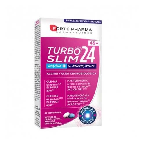 Turboslim 24 45+ (28 comprimidos)