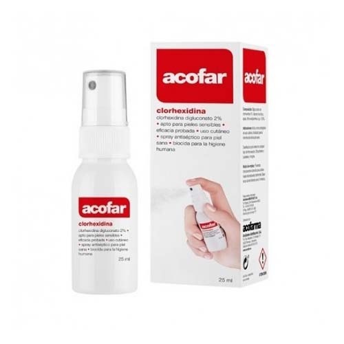 Clorhexidina - acofar (2% 1 spray 25 ml)