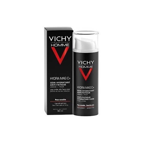 Vichy homme tratamiento hidratante 24 h fortificante - hydra mag c (1 envase 50 ml)