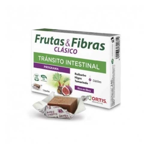 Frutas y fibras forte (12 cubos)