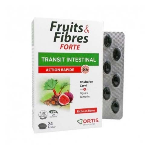 Frutas y fibras forte (24 comprimidos)