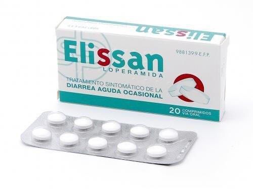 Elissan 2 mg comprimidos, 20 comprimidos