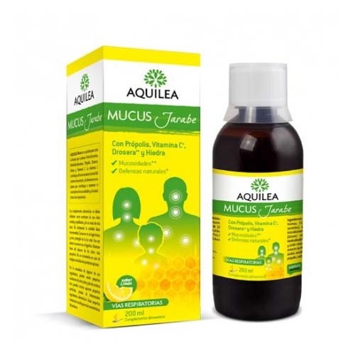 Aquilea mucus family (1 envase 200 ml sabor limon)