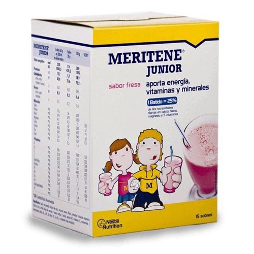 Meritene junior (15 sobres 30 g sabor fresa)